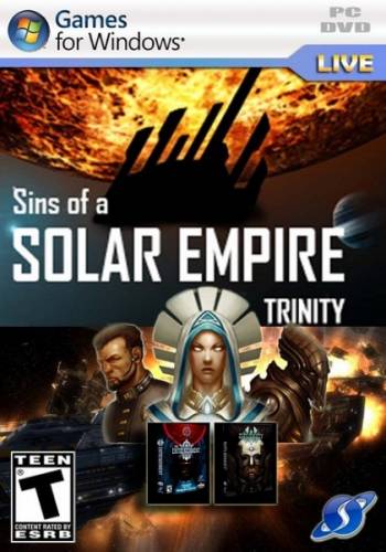 Sins of a Solar Empire: Diplomacy / Trinity [v. 1.21] - ICO / Закат Солнечной Империи. Новая война (2010/PC/Rus)