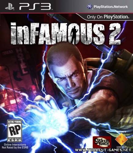 (PS3) inFamous 2 [2011, Action, 3D, 3rd Person, русский][FULLRip][RUS]