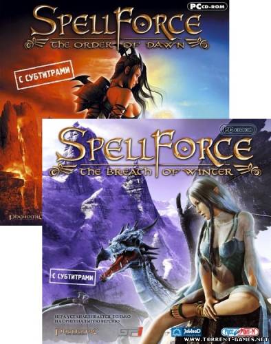 Spellforce: The Order of Dawn & Add-On The Breath of Winter [Strategy/RPG][PC DVD/2 CD]