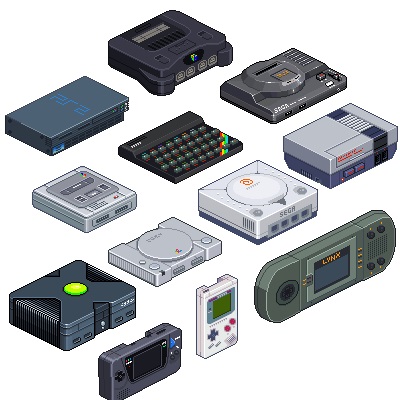 Игры для приставок Sega Mega Drive, Dendy, Game Boy Advance и т.д. (1980-2014) Game consoles