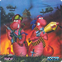 Worms. SEGA Genesis Game [RUS/ENG]