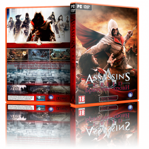 Assassins Creed.Братство крови / Assassins Creed.Brotherhood.v 1.03 + 7 DLC (Акелла) (RUS / RUS, ITA)[RIP] от Fenixx