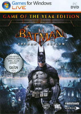 Batman: Arkham Asylum Game of the Year Edition (Профессиональный/Новый Диск) (Текст/Звук)