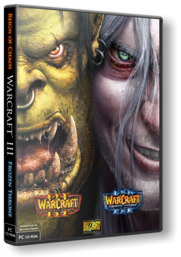 Warcraft 3 Reign Of Chaos / The Frozen Throne (v1.26a) (RUS) [Lossless Repack] от R.G. Catalyst чистая версия