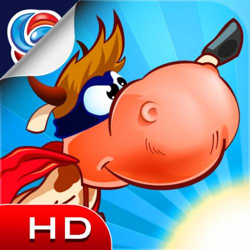 Supercow: funny farm arcade platformer HD / Супер Корова: приключения на солнечной ферме HD [1.6, iOS 3.2, RUS]