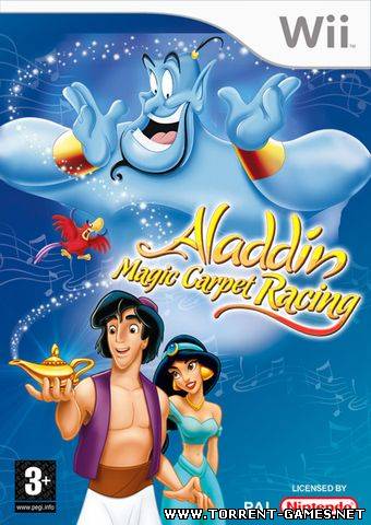 [Wii] Aladdin: Magic Carpet Racing [MULTI 10][PAL] (2010)