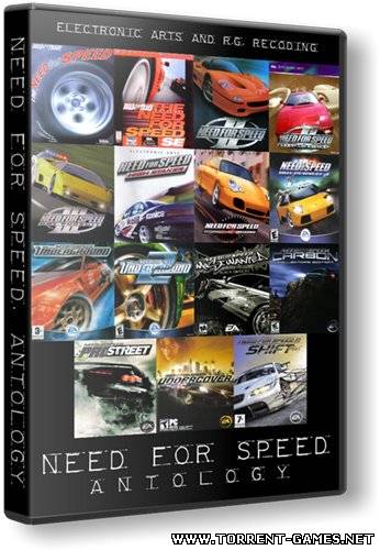 Need For Speed. Anthology / Жажда скорости. Антология (1995-2009) [RUS/ENG] [RePack]